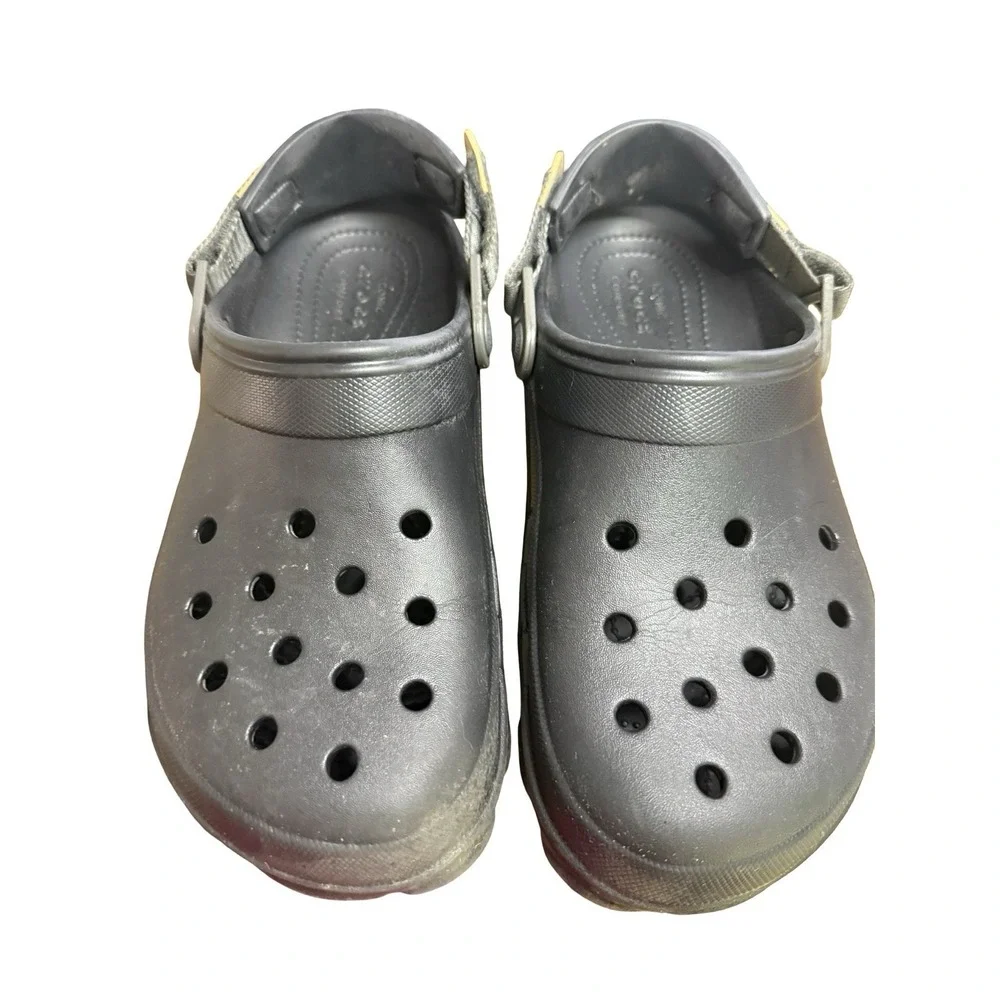 Crocs‎ Classic All-Terrain Mens Clog Size 8 Outdoor Adventure Comfort Black
